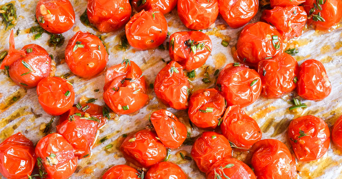Quick 15-Minute Roasted Cherry Tomatoes: Your Versatile Side